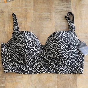 38DD Underwire wide band swim top